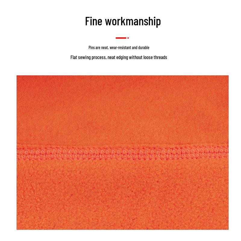 Winter Warm Fleece Beanie for Mountain Climbing, Cycling, Running & Skiing - Windproof Sports Hat