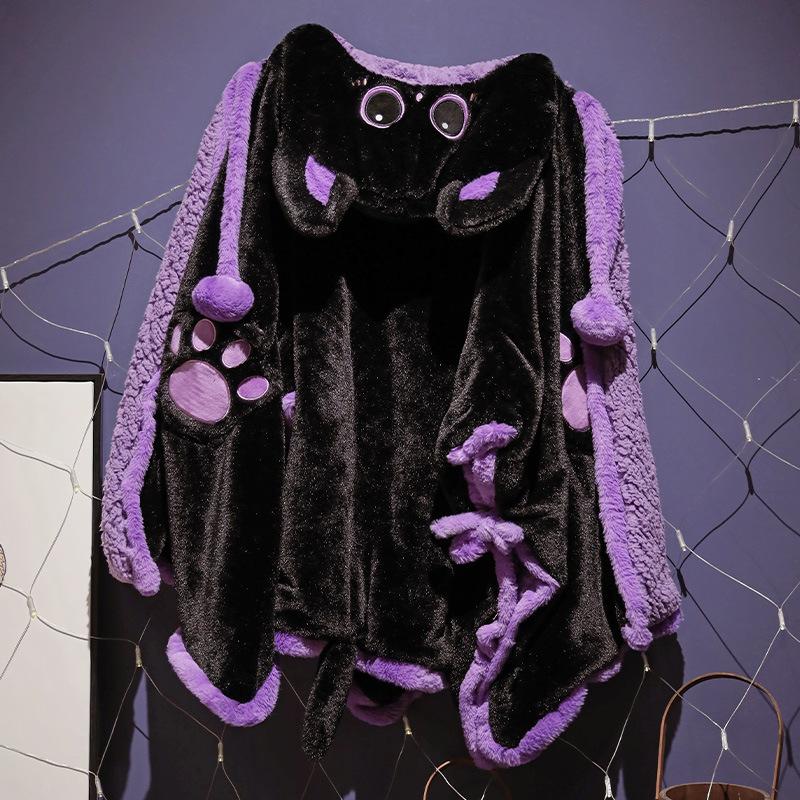 Капибара Черная кошка носимое толстовочное одеяло Гомер с капюшоном шаль плюшевая ультрамягкая оперная накидка одеяло для дивана-кровати костюмы для косплея