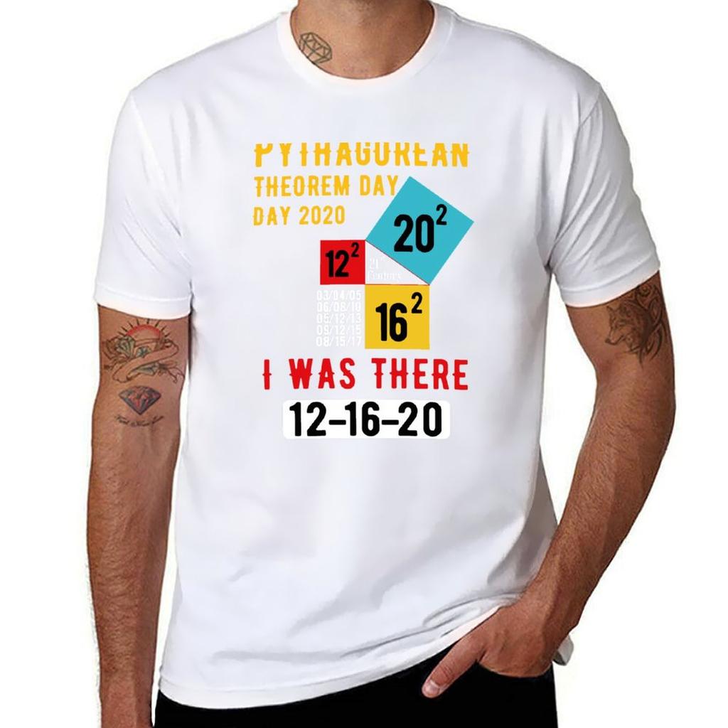 Pythagorean Theorem Day I Was There TShirt Plus Size Lightweight Tee Shirt