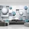 3D Стерео Хрустальный Шар Абстрактное Искусство Плакат Фреска Гостиная ТВ Диван Спальня Домашний Декор Фреска