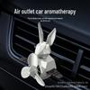 Geometric Rabbit Car Air Freshener Ornament for Air Conditioning Vent