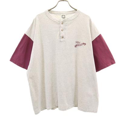 COTTON DELUXE 90-х годов Сделано в США Старая футболка с коротким рукавом XL Одинарная строчка Мужская Б/У