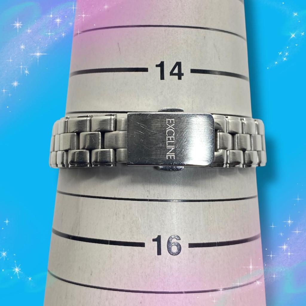 [USED] Working Seiko Exceline Women's Watch, Roman Numerals, Waterproof, Quartz Movement