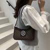 French Retro Oblique Span Bag Women's 2025 Summer New Trend Letter Printing High-end Shoulder Bag Underarm Bag
