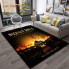 Ковер с изображением из фильма ужасов 3D Silent Hill для дома, гостиной, спальни, дивана, игровой комнаты, прихожей, Декор, Ковер с нескользящей основой