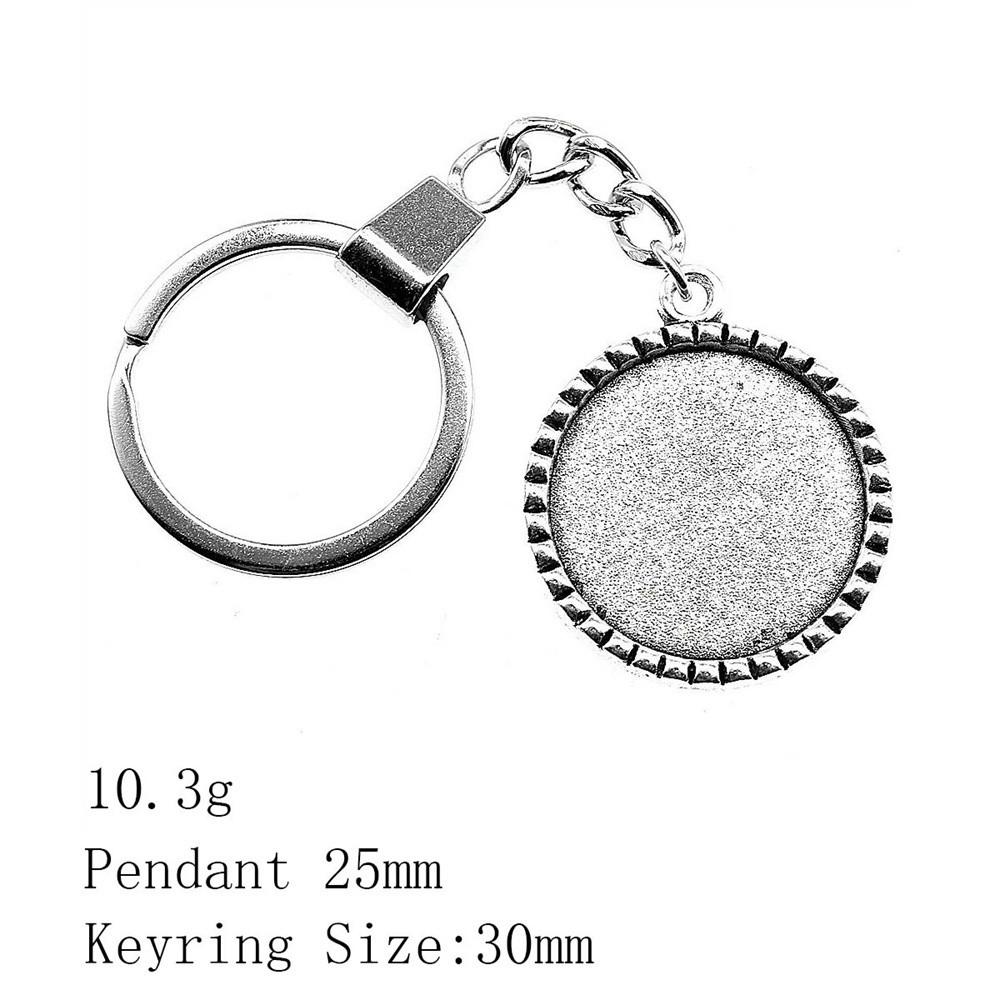 Брелок ко Дню святого Валентина, круглый стеклянный кабошон, подставка для ключей, брелки для ключей, принадлежности для творчества, цепочка для женщин