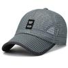 Мужская сетчатая бейсболка, дышащая летняя кепка, шляпа для рыбалки, кепка дальнобойщика