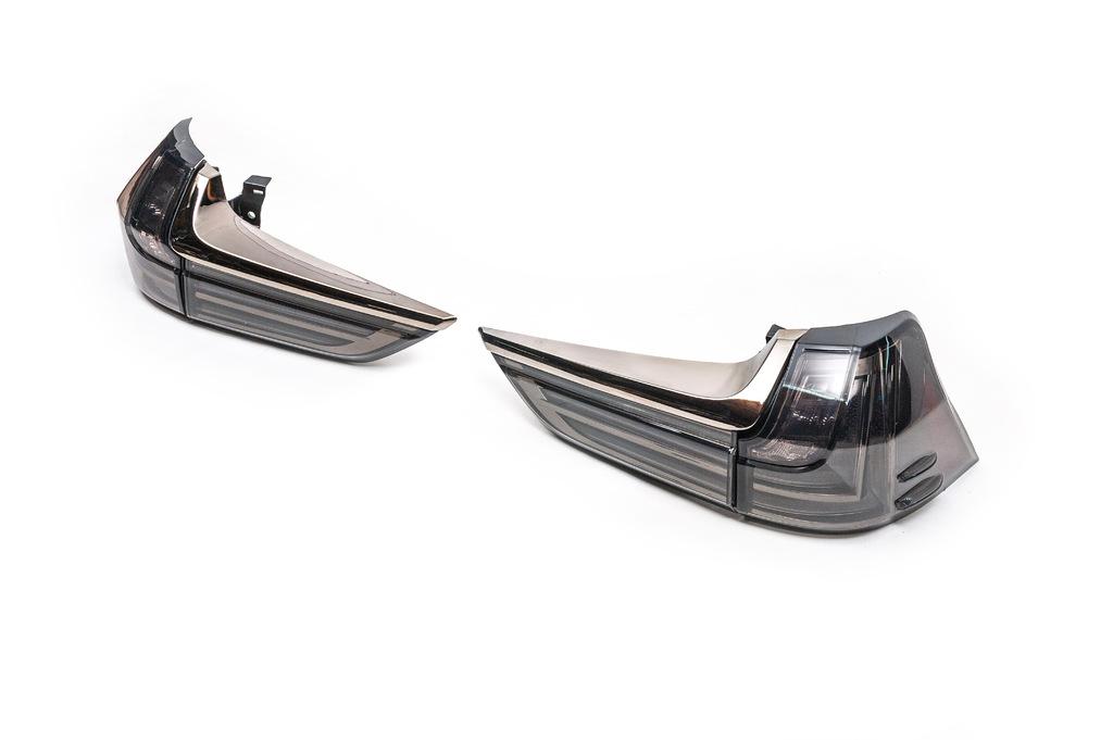 Задняя оптика 2016-2025 (Superior Black, 2 шт) для Lexus LX570 / 450d