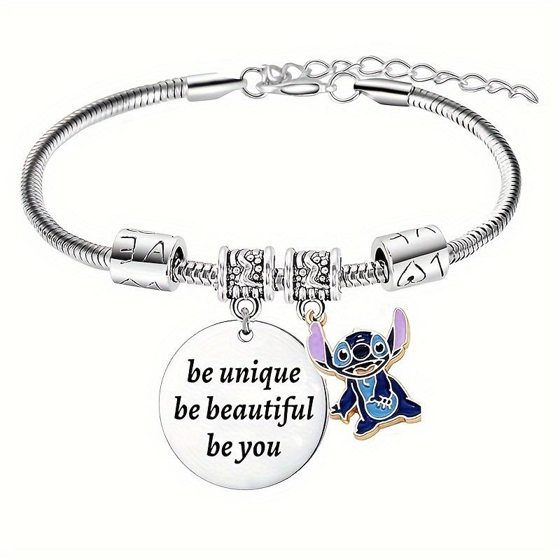 JYL TS Bracelet Keychain Stitch Charm Brings Friendship & Playful Blessings