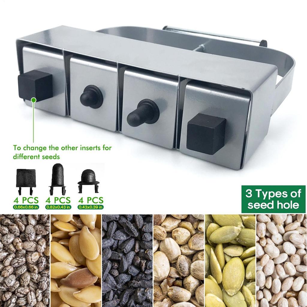 Soil Blocking Tool With Non-Slip Handle Steel Compactor 2inch Block Maker For Gardening For Planting Transplanting Cutting