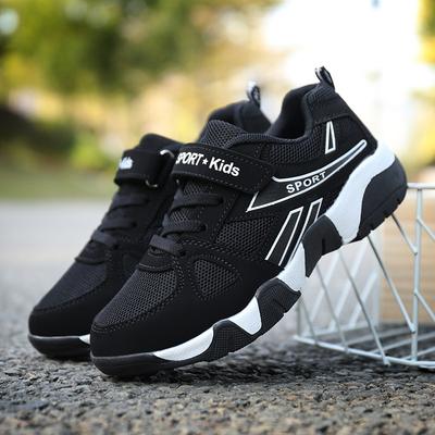 Детская сетчатая спортивная обувь весенняя дышащая мальчиковая сетчатая обувь легкая дышащая обувь для бега для детей среднего и старшего возраста