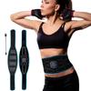 Muscle Stimulation Belt Electric Abs Stimulator Trainer EMS Abdominal Exerciser Toning Belts Fitness Training Gym Workout