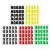 25Pcs Car Tire Valve Stem Caps Fit Schrader Valve Suvs for Motorcycles