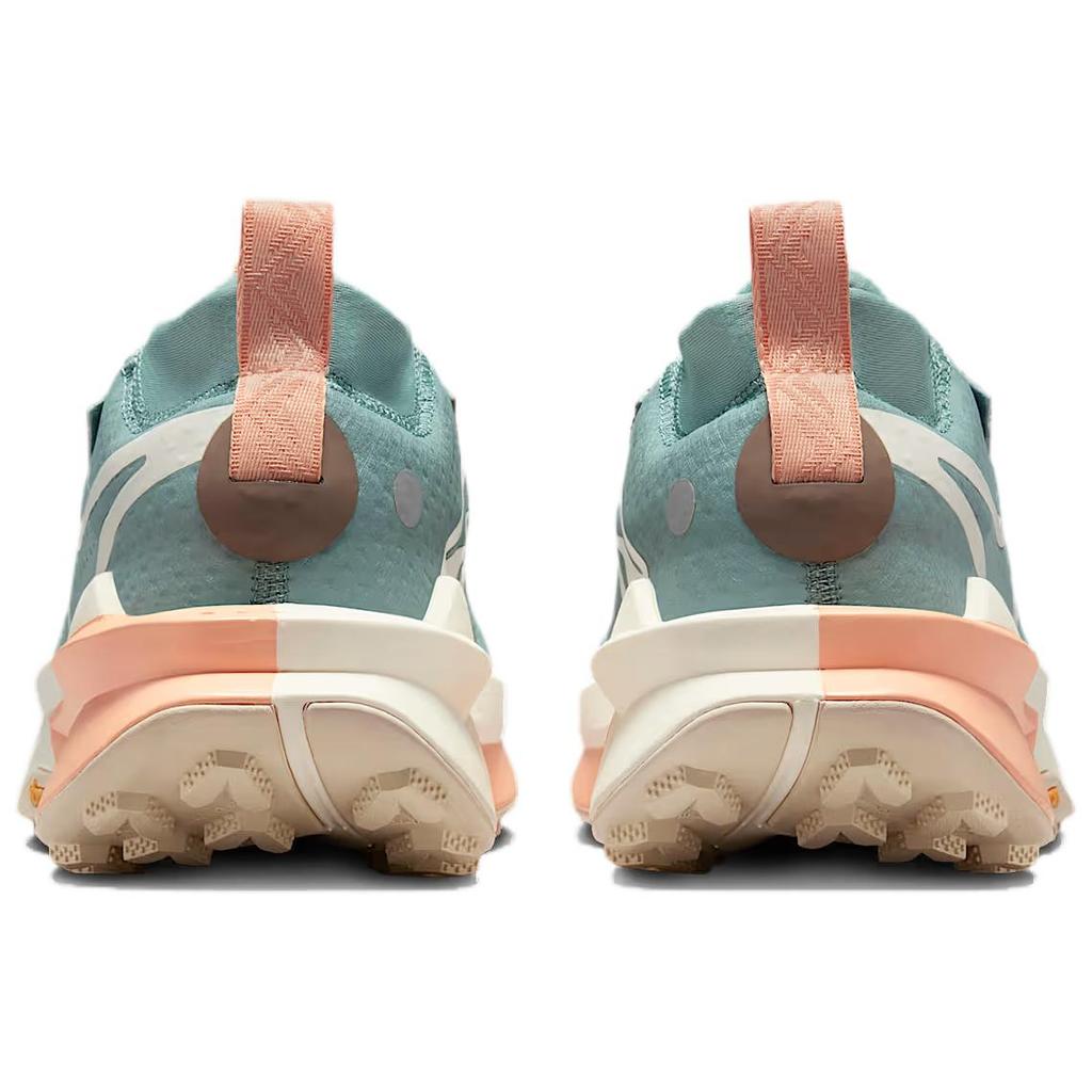 Nike ZoomX Zegama 2 Cannon Orange Chalk Women Sneakers Green Mink-Brown Soft-Pearl FD5191-008