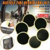 Bicycle Tire Repair Patch Glue-Free Adhesive Quick Repairing Tyre Protection Patch for Mountain Road Bike Inner Tyre Repair Pads