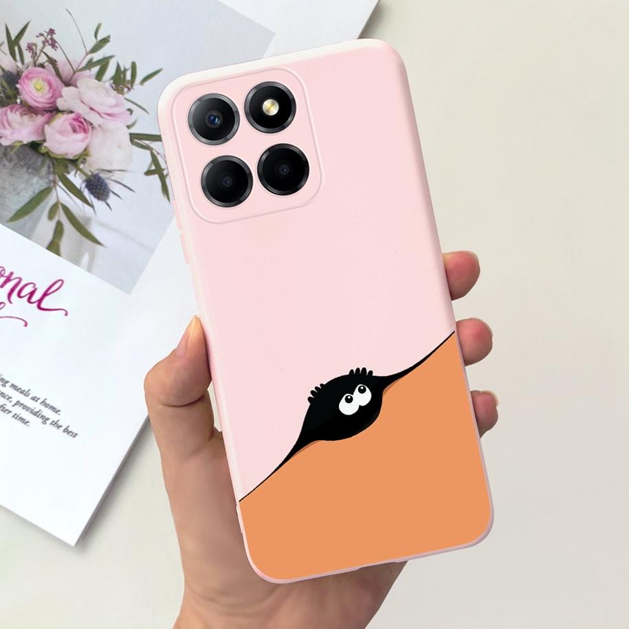 For Cover Honor X8 Phone Case TFY-LX1 TFY-LX2 TFY-LX3 Bumper Popular Flower Cats Soft Cover For Honor 70 Lite X6 X6s X8 5G Funda