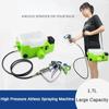 1.7L Backpack Type Handheld  Spraying Machine Portable Lithium Battery Wall Repair Machine High Pressure Airless Spray Painting Equipment