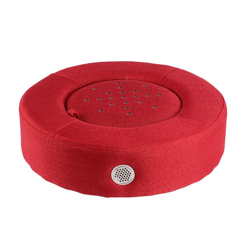 Портативный табурет для моксотерапии из массива дерева и набор подушек для терапии бедер, живота и спины