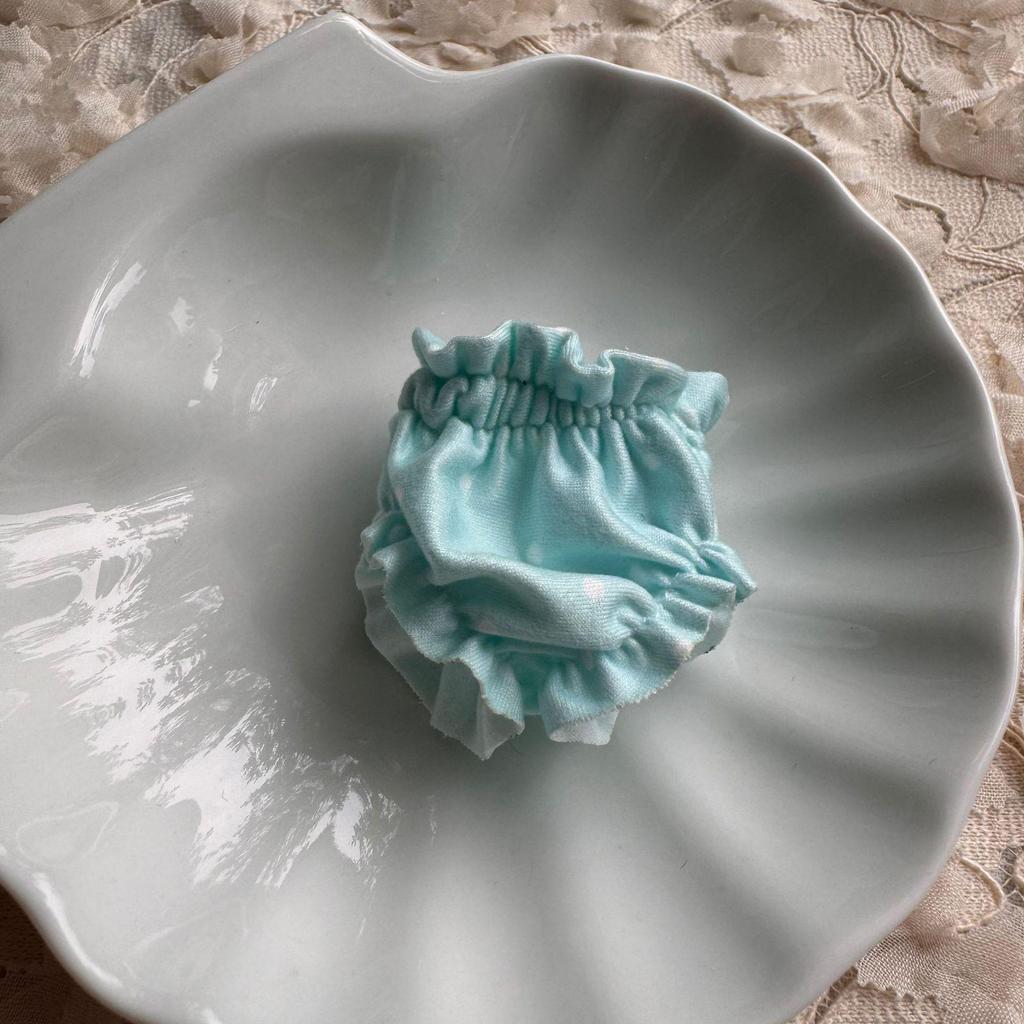 Одежда для кукол Лабубу: Хлопковые брюки и аксессуары для кукол 13-23 см, включая нижнее белье с принтом ладошки и собаки.