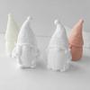 Face-less Ski Gnome Candle Mold Diy Crystal Dripping Glue Dwarf Aromatherapy Candle Handmade Soap Easter Gift Mold