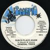 7inch Record GENERAL TREES - Run Di Place Again Black Scorpio 2005 Jamaica Reggae, Ska & Dub