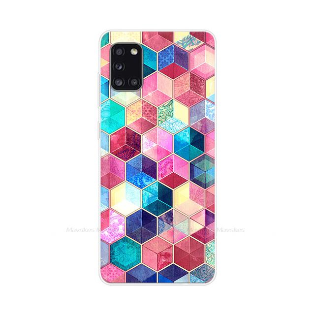 Чехол для Samsung Galaxy A31, мягкий силиконовый чехол из ТПУ, чехол для Samsung A31 A 31 см-A315f, чехол-бампер