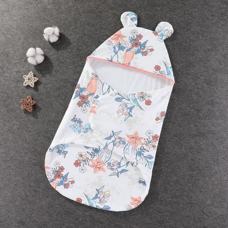 Butterfly Newborn Baby Swaddle Blanket - Pure Cotton, Thick for Spring, Autumn & Winter