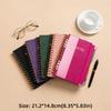 with Tabs Journal Notebook A5 Notebook College Ruled New Hardcover Spiral Notebook  Work School