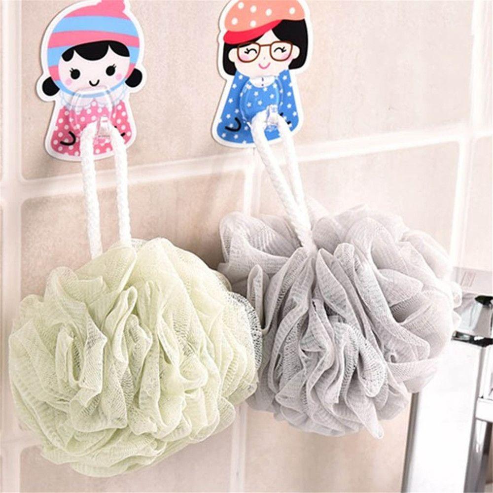 Bathroom Supplies Cleaning Equipment Simple Design Shower Brush Bath Flower Mesh Sponge Bath Ball