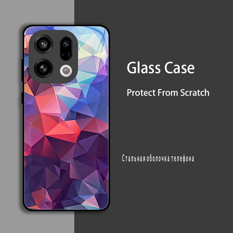 Для OPPO Find X9 X 9 Pro Чехол Крышка Чехол из закаленного стекла Жесткий Противоударный Чехол-бампер для OPPO Find X8S X8 Ultra Защитный чехол