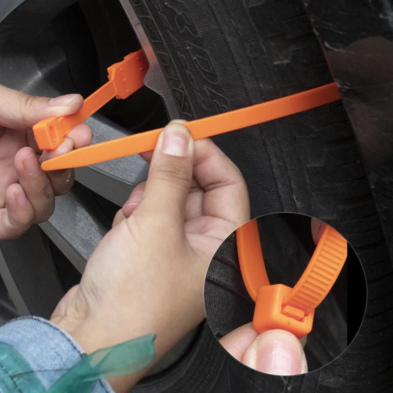 10-20 шт. противоскользящие цепи для зимних шин, автомобильные цепи для колес, зимние уличные зимние шины, аварийные противоскользящие автомобильные аксессуары