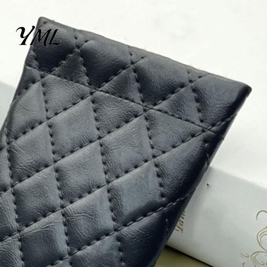 Fashionable Eyewear Pouch Faux Leather Eyeglass Pouch, Portable Glasses Protective Bag Waterproof Self-closing Sunglasses for Women Men Soft Sleeve