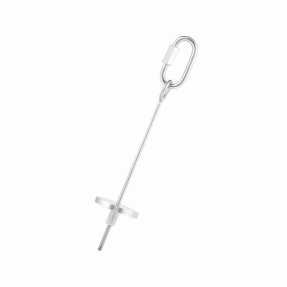 2pcs Stainless Steel Bird Treat Skewer Hanging Design Bird Food Holder Bird Cage Use