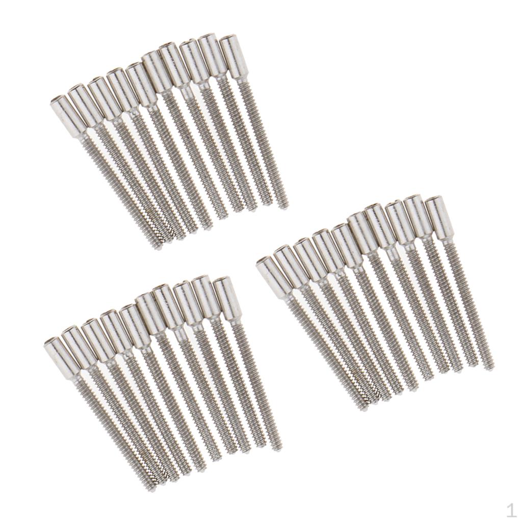 30 Pieces Stem Extensions Extenders Watch Repair for