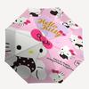 1pc Hello Kitty Automatic Opening/Closing Umbrella with Foldable Design, 8-Rib Iron Frame, Outdoor, Perfect Gift for Fans, Travelers, Daily Use, Festi