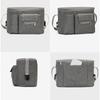 Large Capacity Baby Stroller Bag Multiple Pockets Oxford Cloth Baby Stroller Hanging Bag with Zipper Cartoon