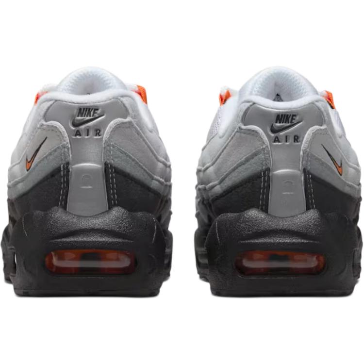 Nike Air Max 95 PS Bright Mandarin 2025 Kids Sneakers Grey Black Cool-Grey II5338-006