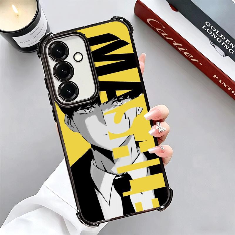 Чехол для телефона Mashle Magic And Muscles Аниме с покрытием для Samsung A17 A07 A37 A57 A16 A56 A15 A55 A14 A54 A13 A53 A26 A36 A25 A35 A2