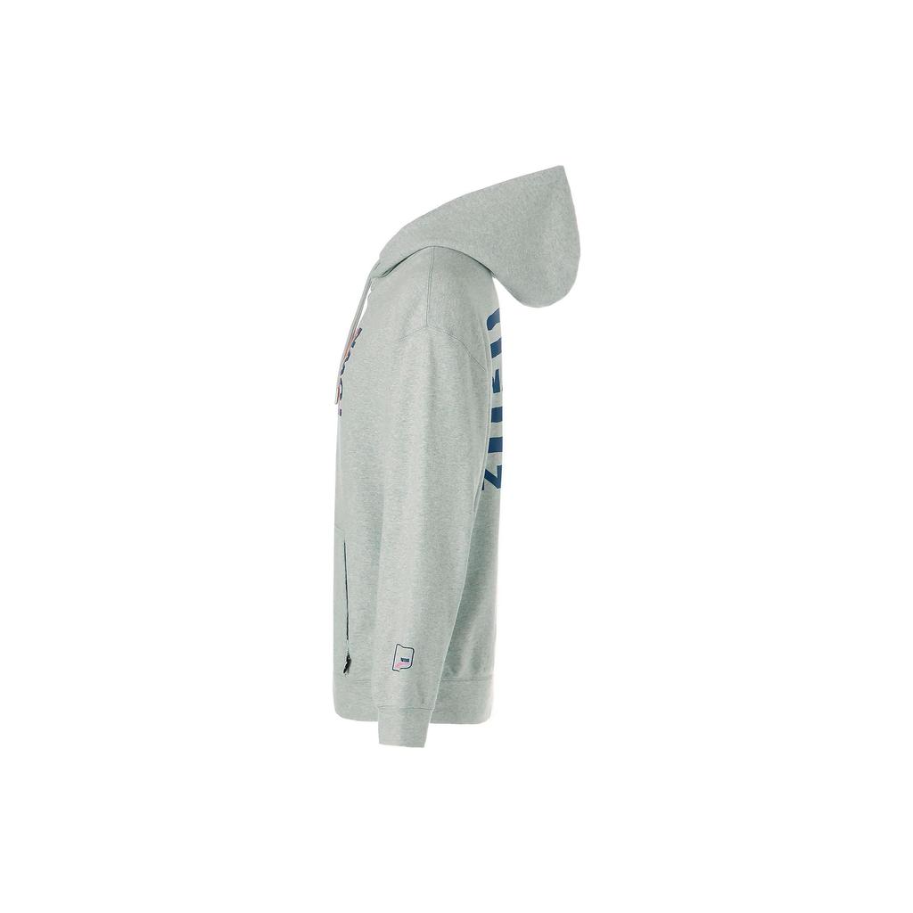 Puma Толстовка с капюшоном и графическим принтом, унисекс, серая 536753-04