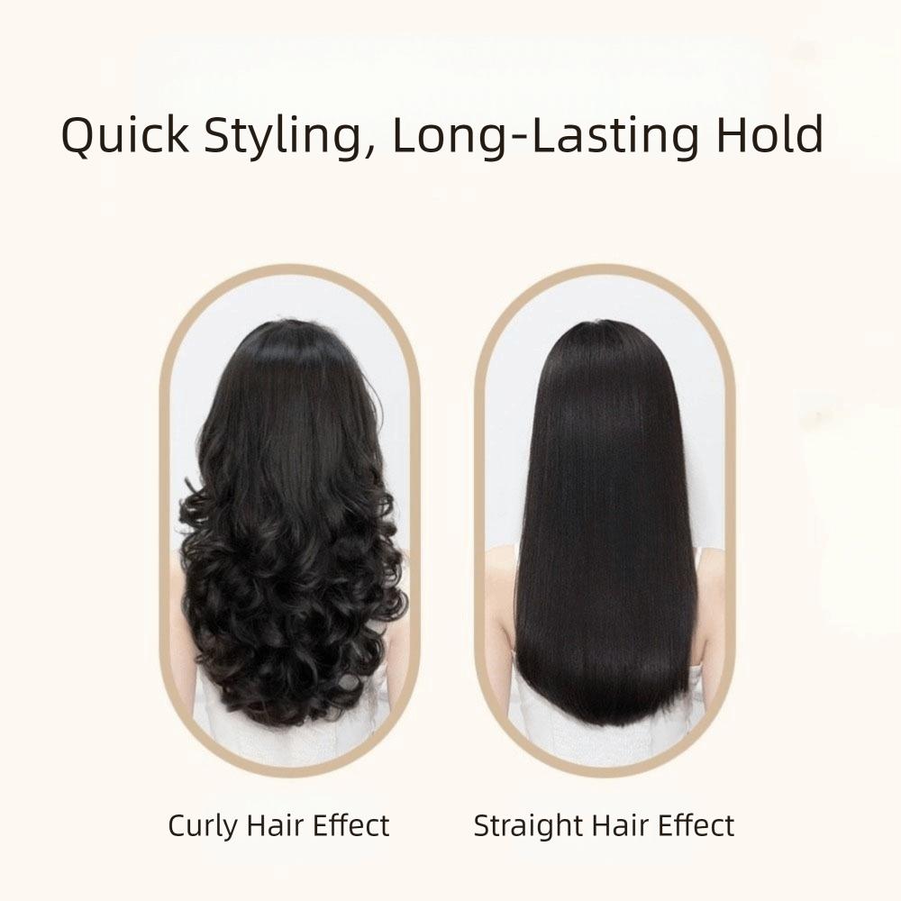 Quick Heating Negative Ion Straightener Ceramic Plates Hair Curler Dormitory