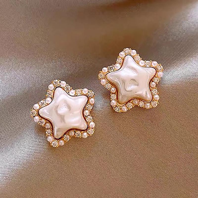 Серебряные серьги-кисточки с жемчугом и иглами - модные универсальные женские украшения