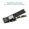 Адаптер Mini PCIE к NVME SSD Mini PCIExpress к M.2 M, конвертер ключей, плата расширения, плата расширения для 2230 2242 2260 2280