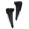 2Pcs Car Styling Side Wing Air Flow Fender Grill Outlet Intake Vent Trim For BMW X5 F15 2014 2015 2016 2017