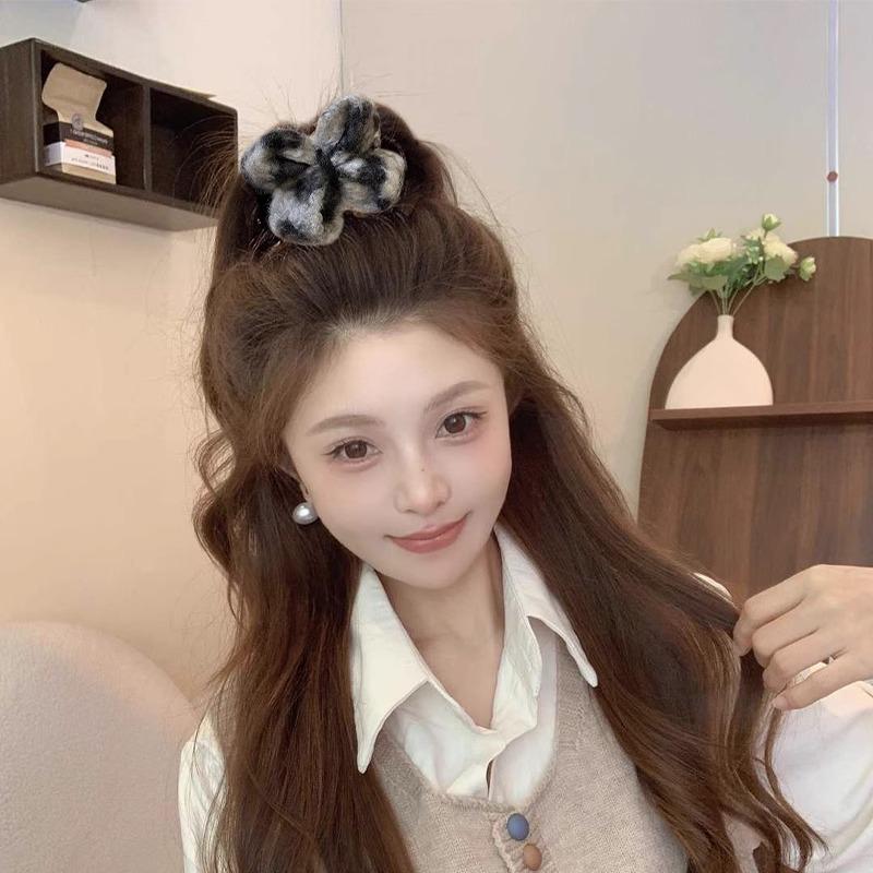 Корейский леопардовый принт бант-заколка - высокая шпилька для волос для женщин