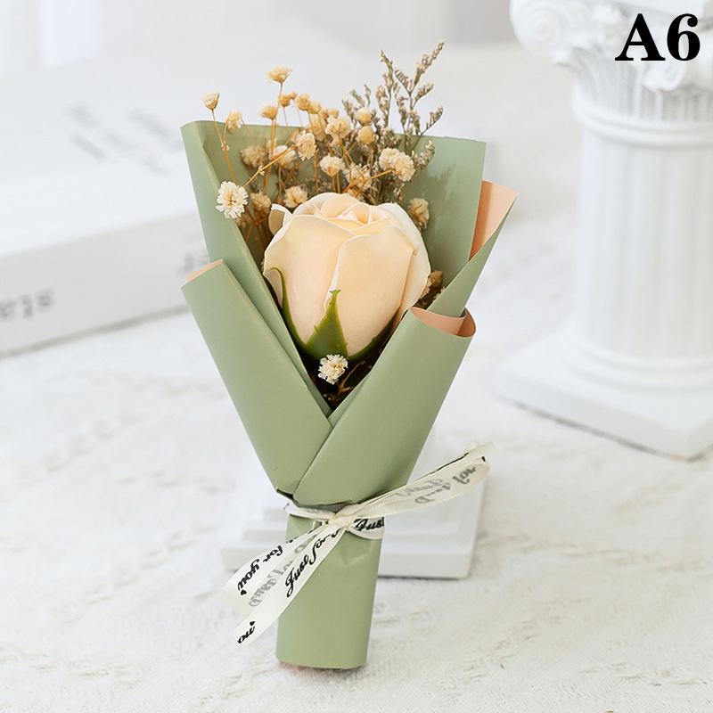 Мини-маленький букет из сухоцветов, сухая роза, ванна, цветы для тела, декор, товары для вечеринок, цветочное мыло, свадебное украшение, подарок, лучший сделай сам