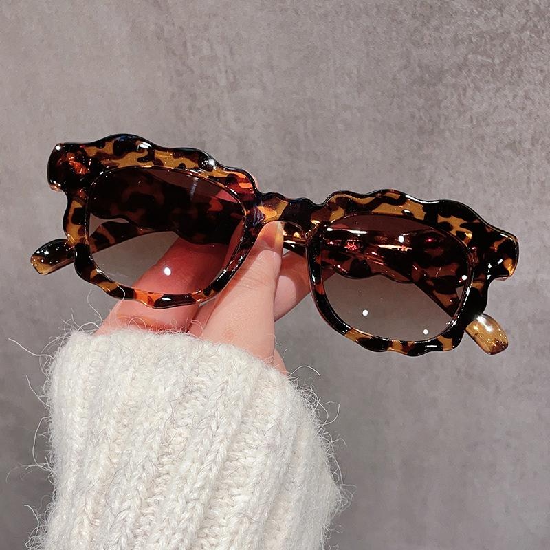 Квадратные женские мужские солнцезащитные очки прямоугольные дизайнерские очки от солнца с цветком мужские ретро черные линзы для вождения рыбалки облачные очки