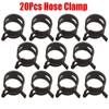 Durable for Fuel Oil Line Water Hose Pipe 5mm-27mm Pipe Hoop Fastener Spring Clips Tube Clamp