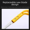 Portable Manganese Steel Mini Pruning Saw for Woodworking and Tree Cutting