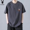 Playboy Men's Pure Cotton Short Sleeve T-Shirt