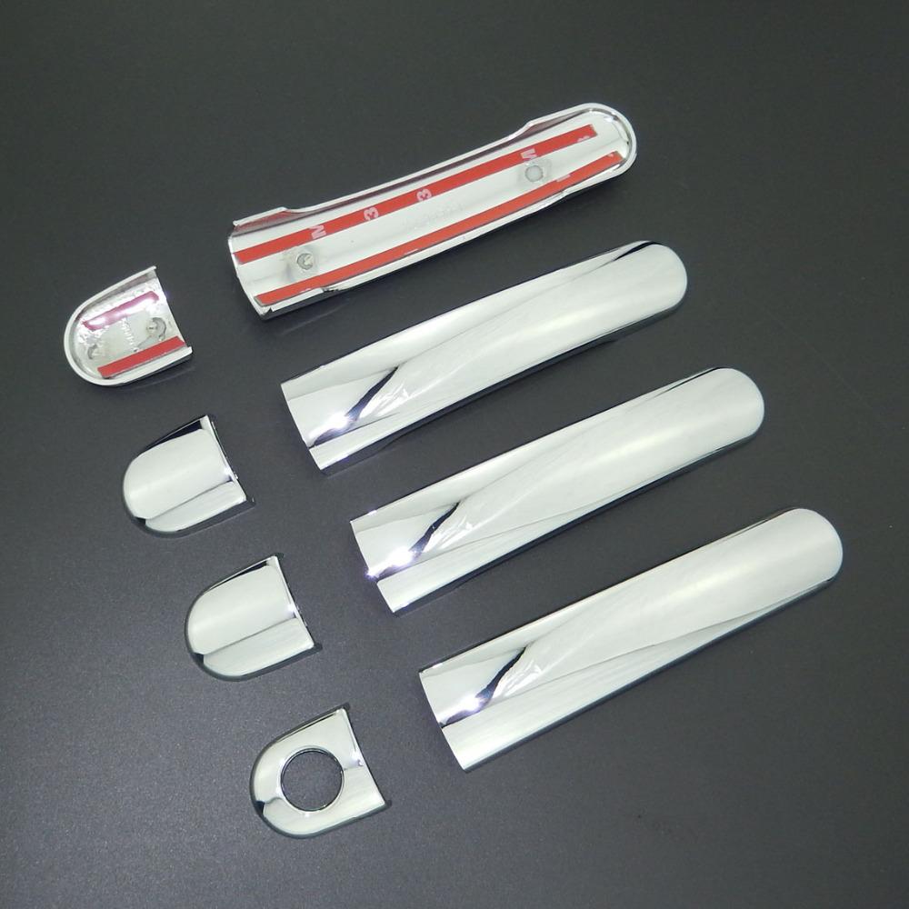 Для Skoda Octavia A5 MK1 MK2 2000 2013 ABS хромированная дверная ручка и крышка дверной чаши 2006 2007 2008 2009 2010 2011